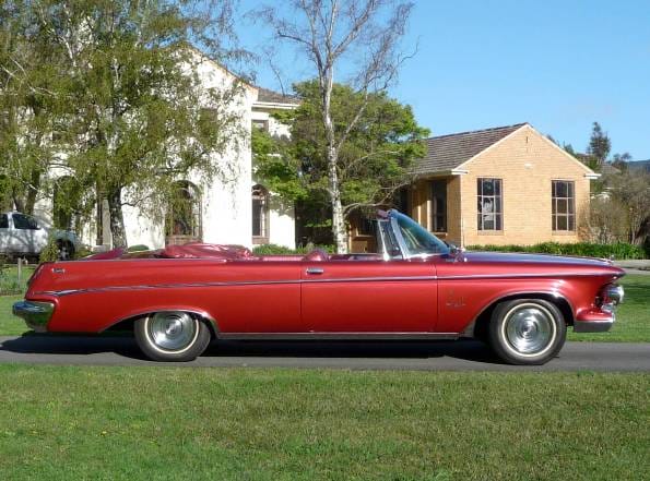 1963 Chrysler imperial crown convertible #5